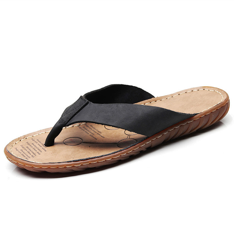 【MODERNIF】Loe leather slippers Leather Slipper – Orrede