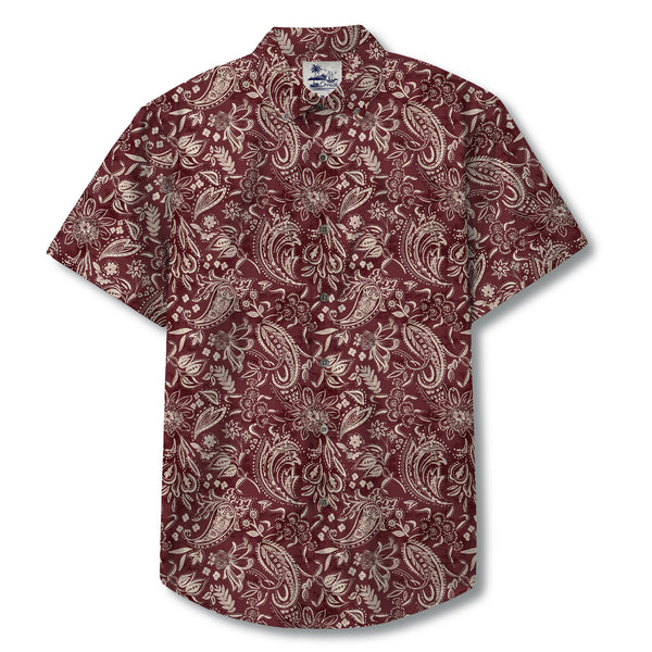 Crimson Paisley