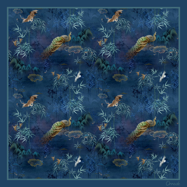 Serenity - 100% Silk Scarf