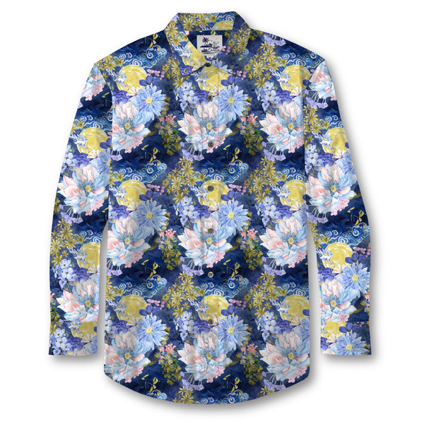 Moonlit Lotus Garden