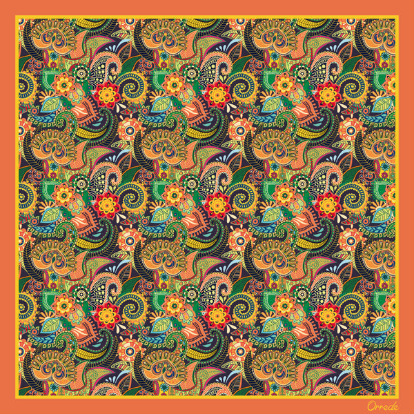 Festival Mirage - 100% Silk Scarf
