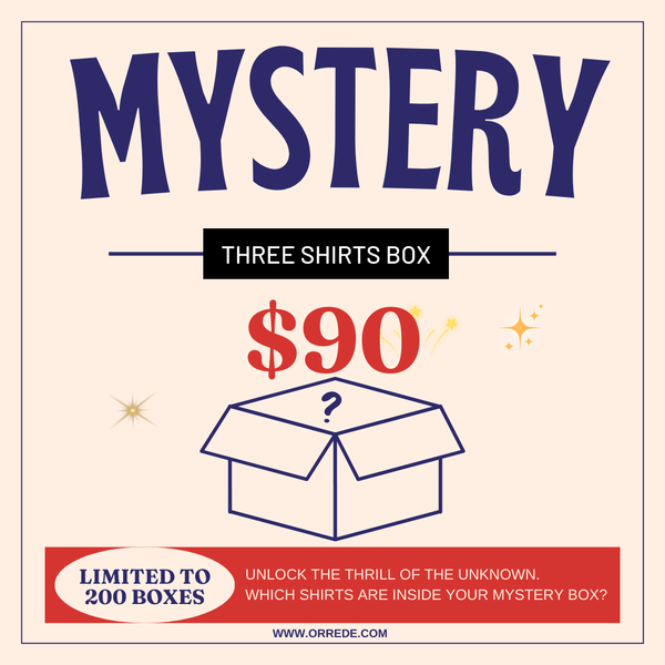 THREE SHIRTS MYSTERY BOX